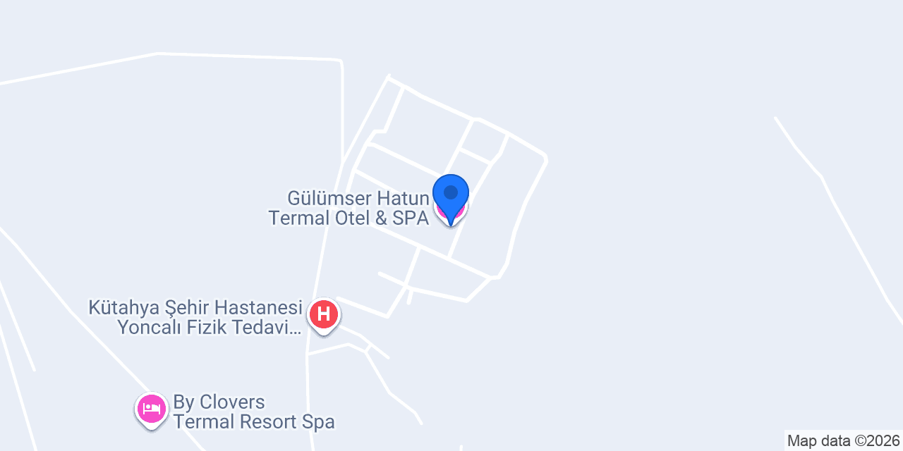 Gülümser Hatun Termal Otel & SPA konumu