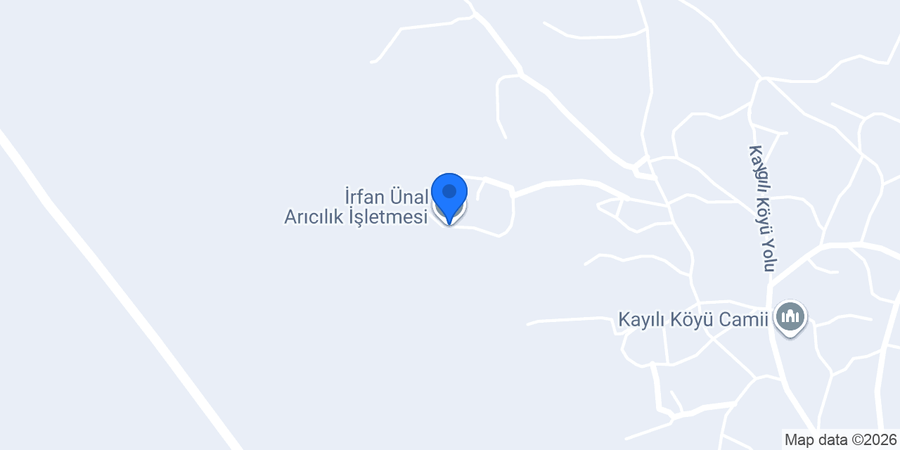 İrfan Ünal Arıcılık İşletmesi konumu