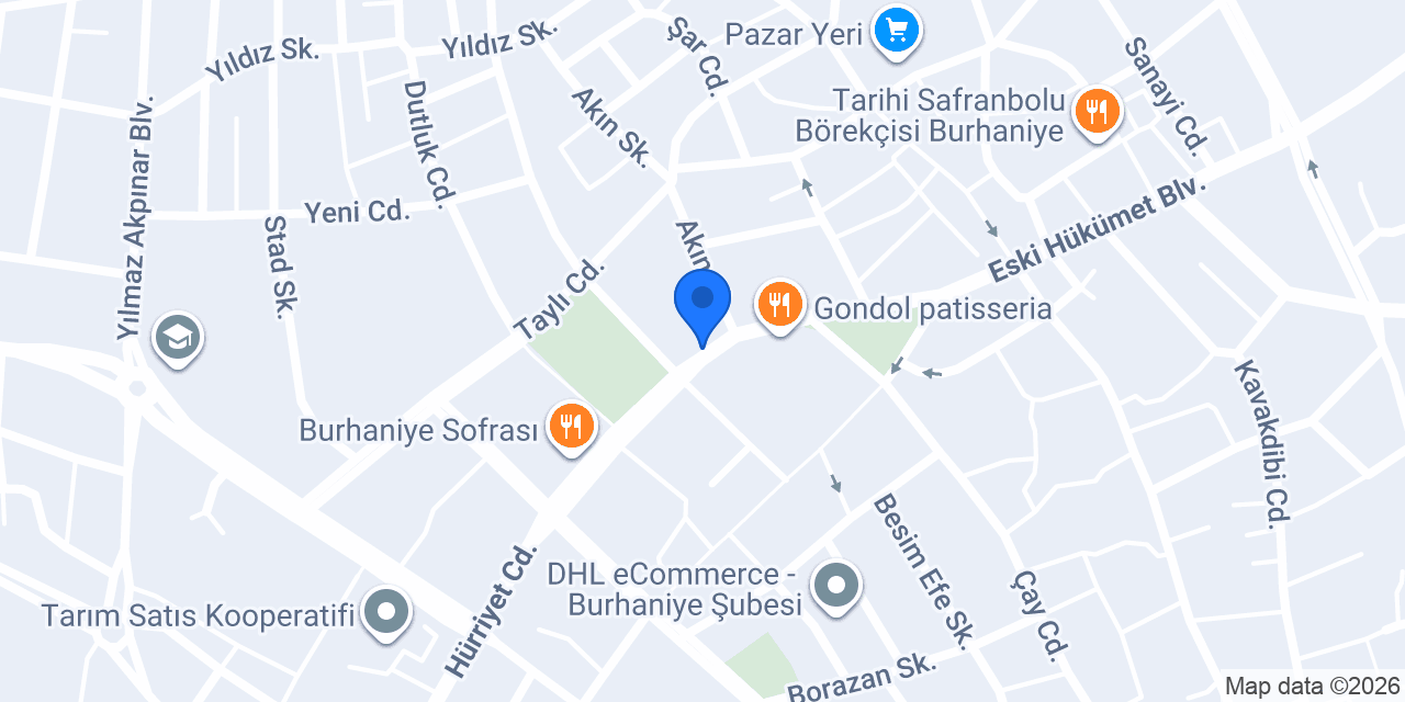 Burhaniye Ticaret Odası konumu