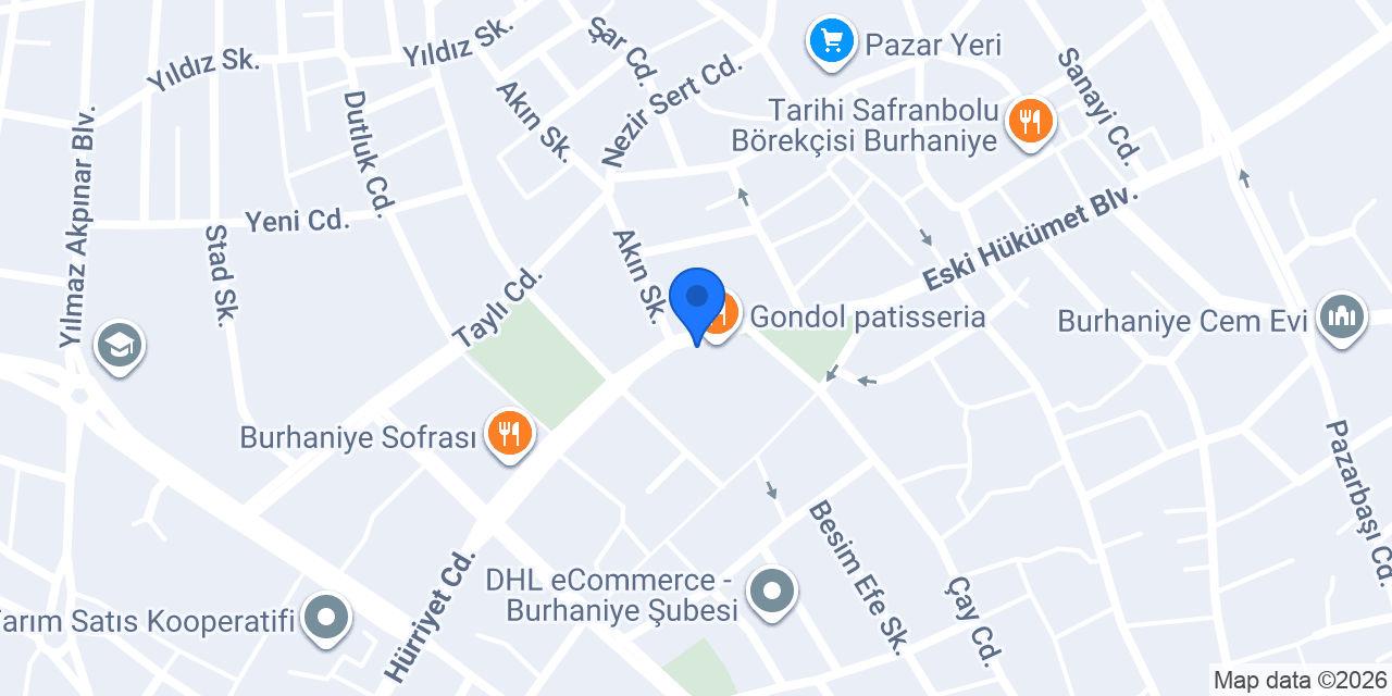 Aşkıbirce Uzkurt Mimarlık konumu