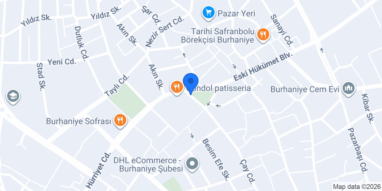 Burhaniye Taksi konumu