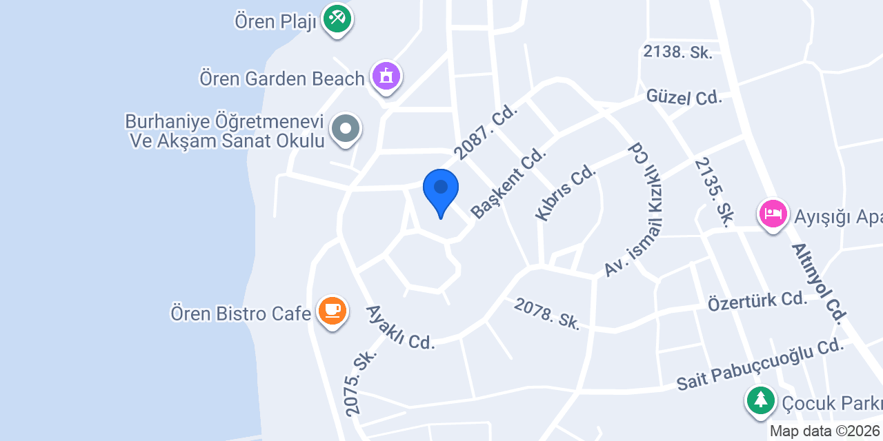 Oren Konak Otel konumu