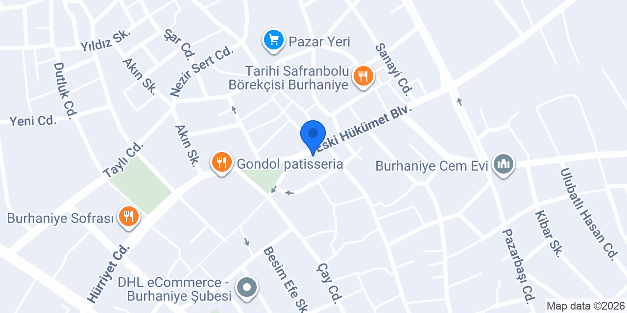 Köfteci Gürcan konumu
