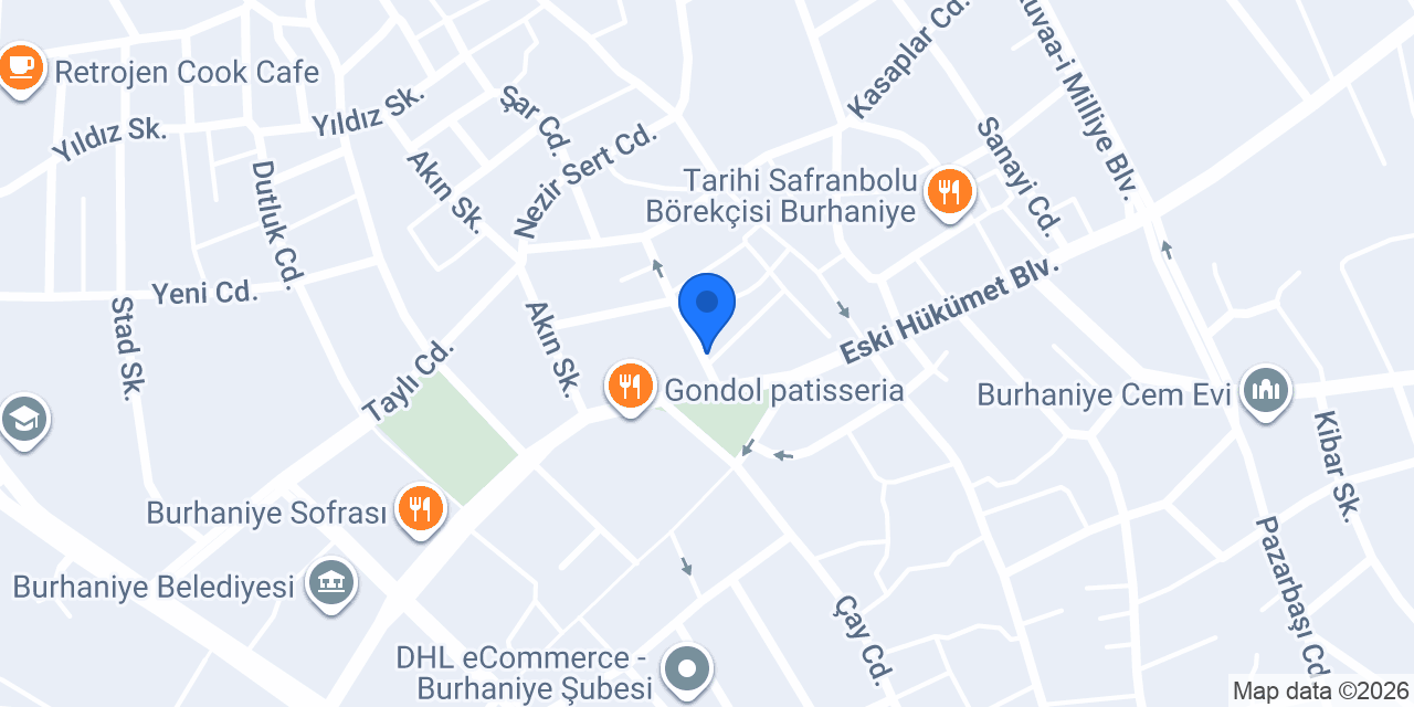 Korkmaz İnşaat konumu
