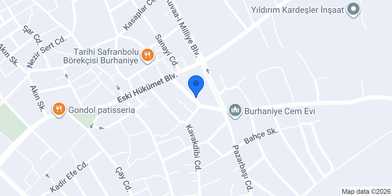Burhaniye Fizyoterapi ve Pilates konumu