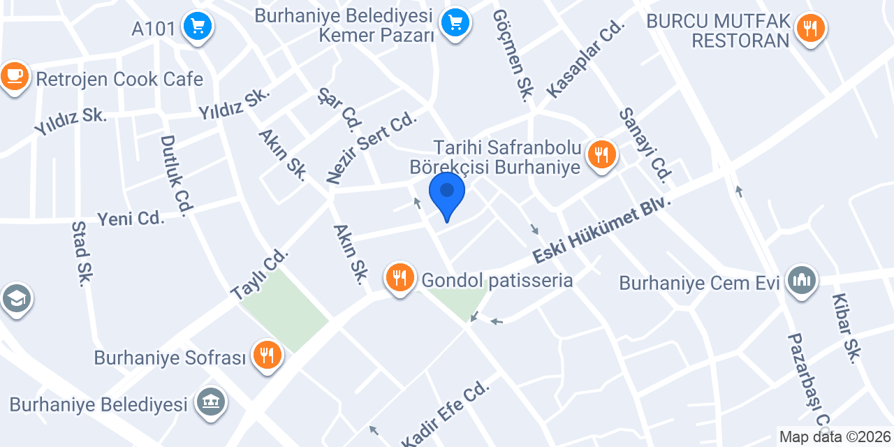BS Hukuk Bürosu konumu