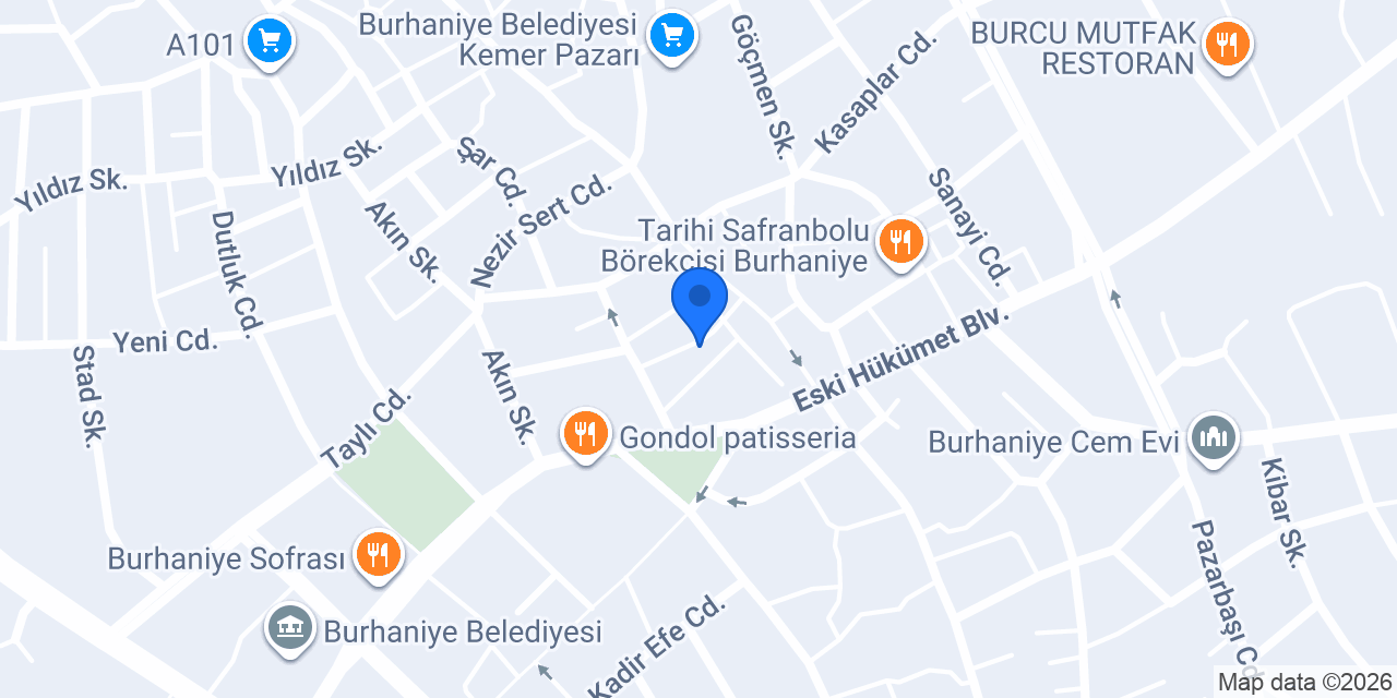 Sarıbaş Ticaret konumu