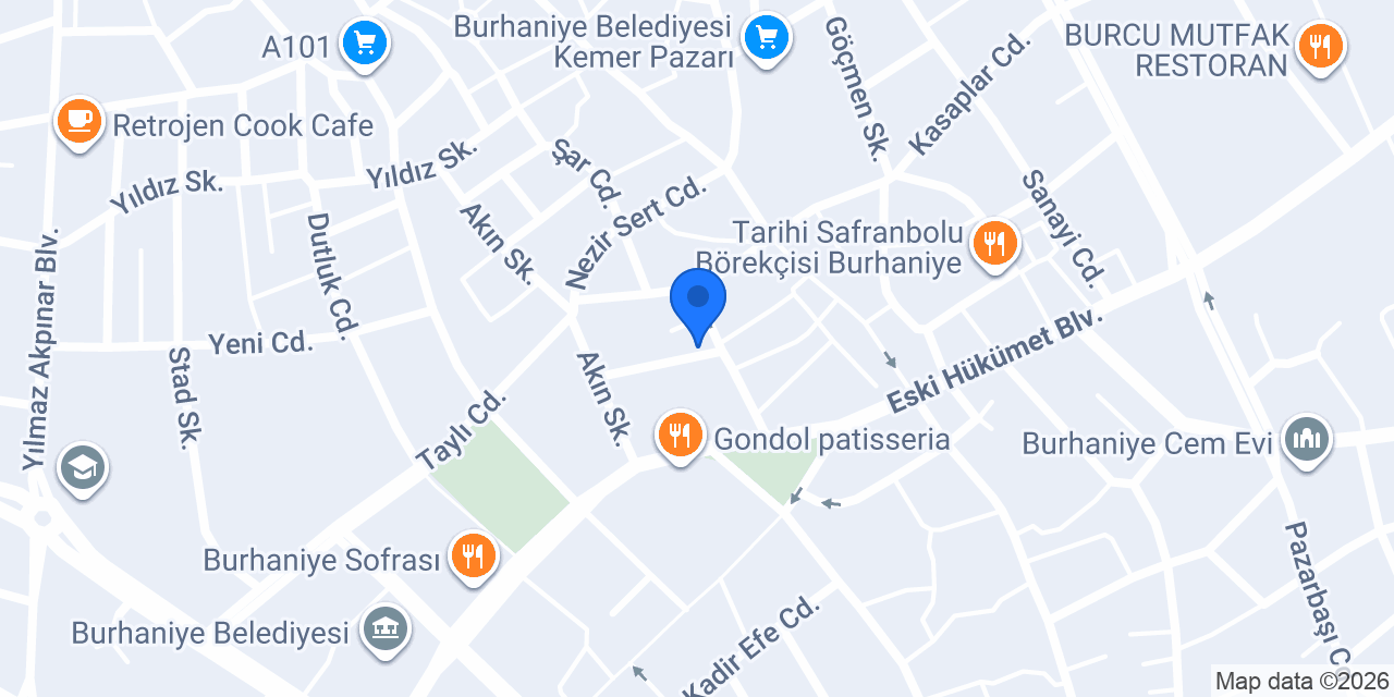 Beyaz Avm konumu