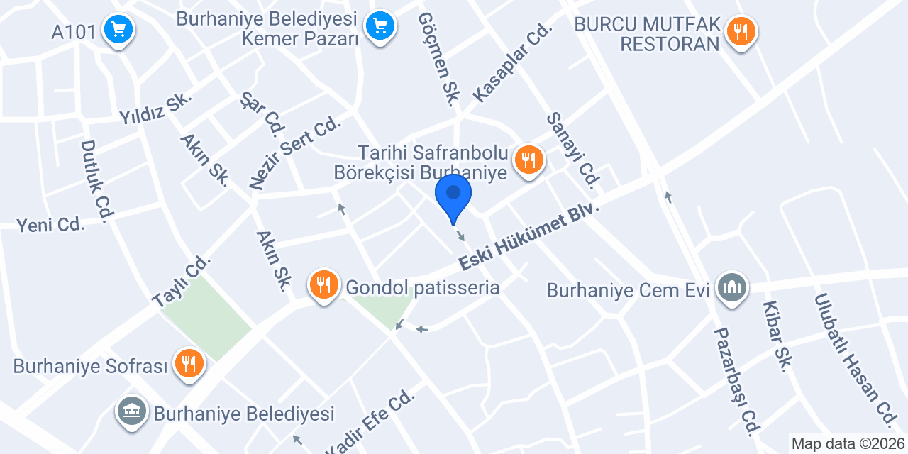 Dürümcü Veysi Usta konumu