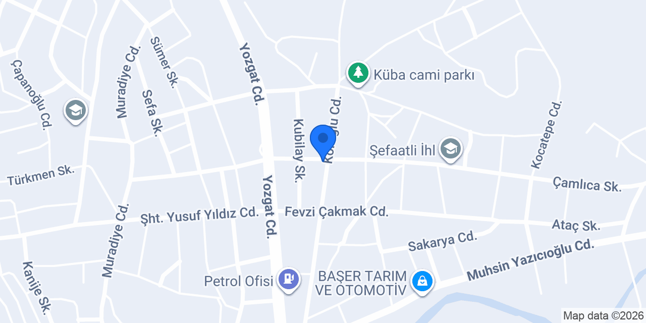 Eser İlköğretim Okulu konumu