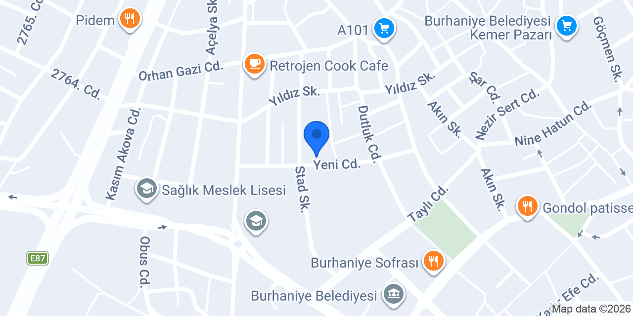 Erhan Usta Simit Fırını konumu