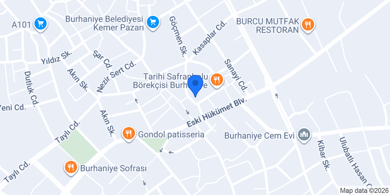 Diyetisyen Yusuf Kenan Özkaraman konumu