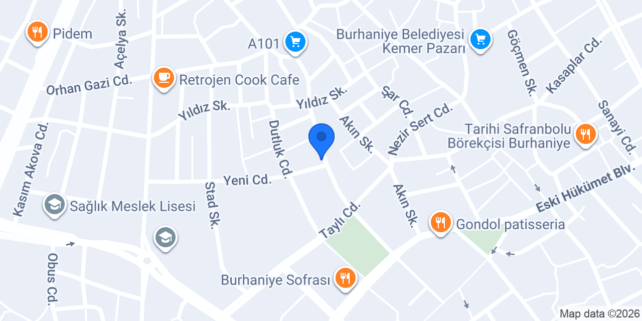 Hayal Terzi Burhaniye konumu
