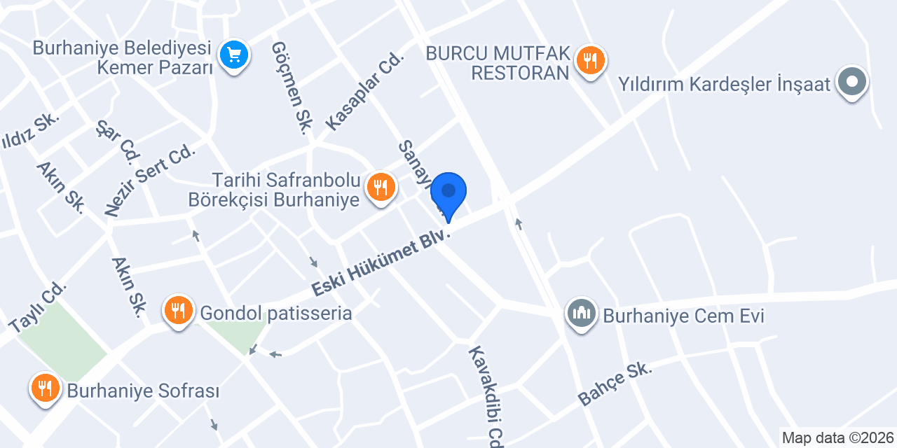 MD Çiçekçilik Burhaniye Çiçek konumu