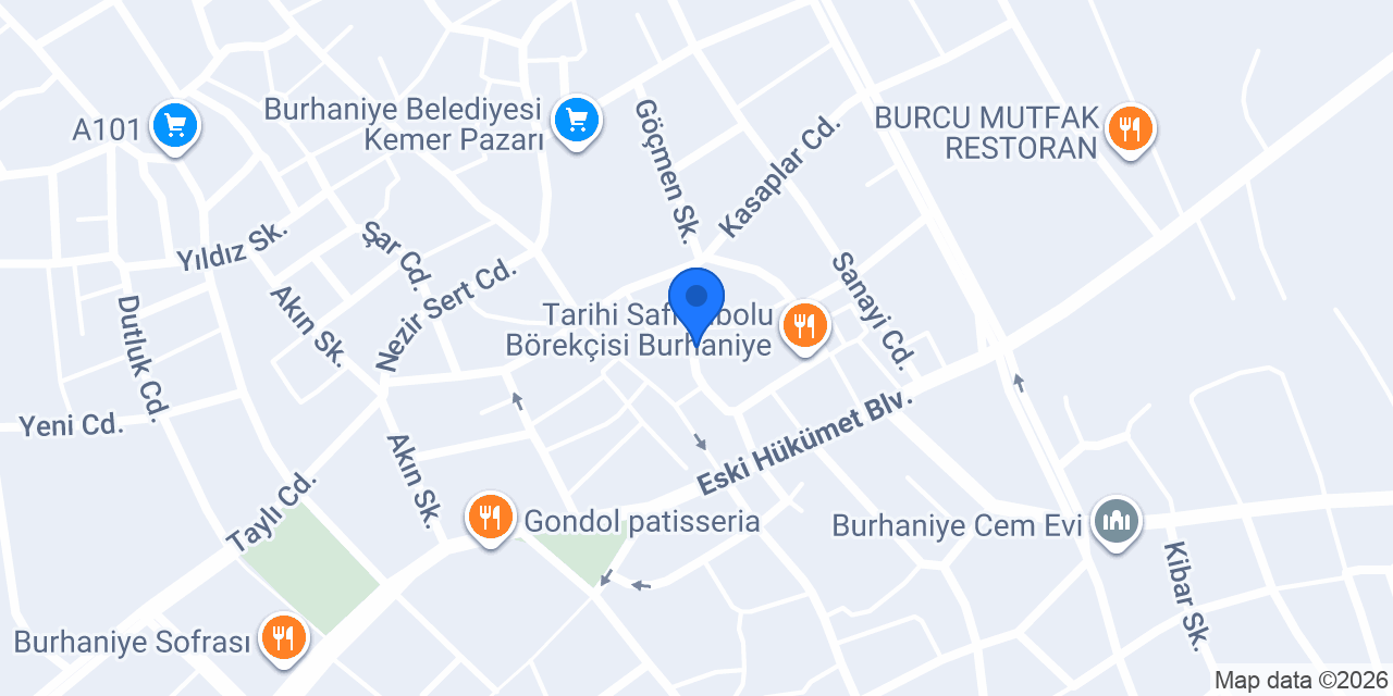 Artek Ticaret konumu