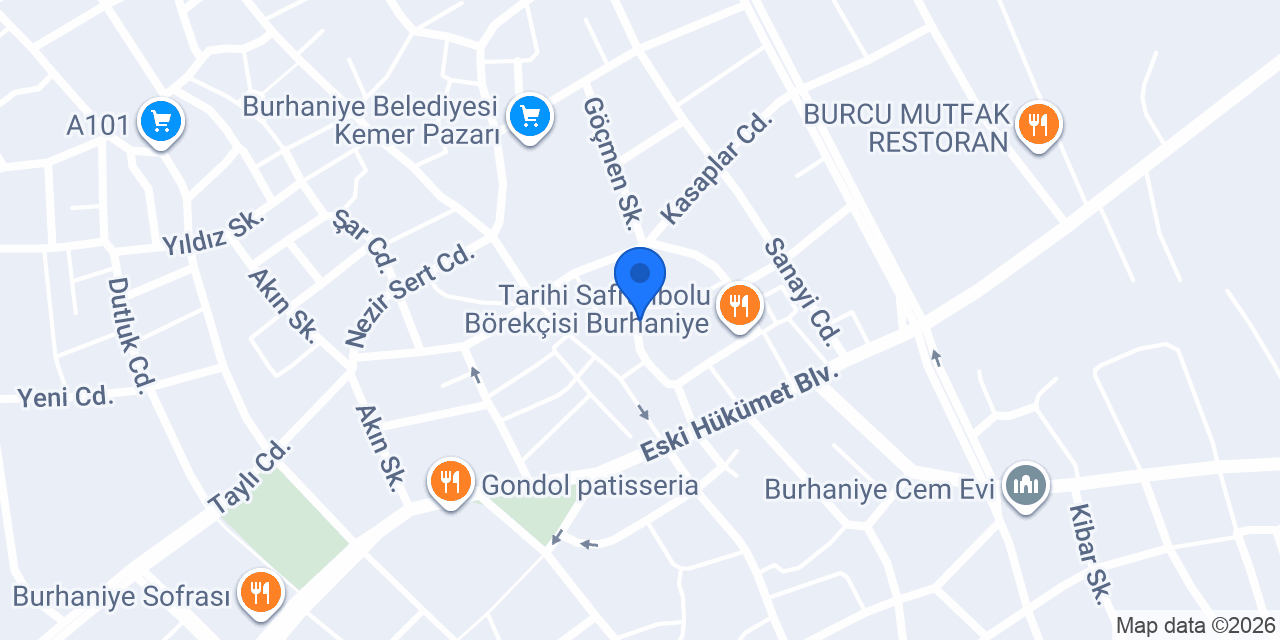 Aktürk Yapı konumu