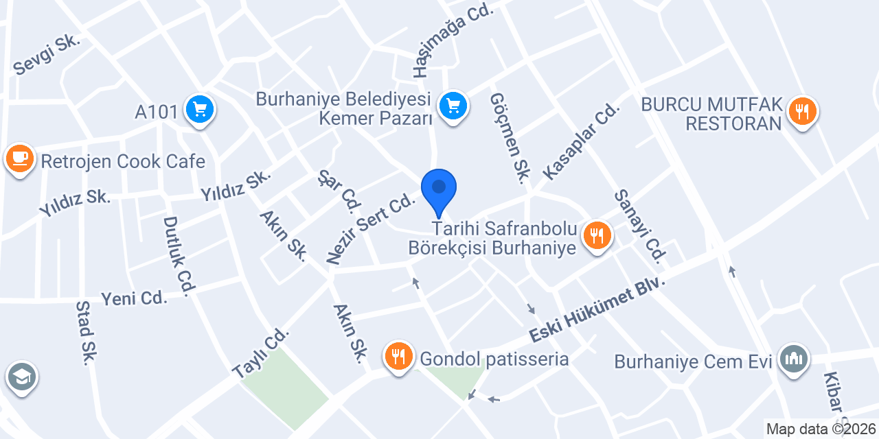 Hanımağa Ekmek Fırını konumu
