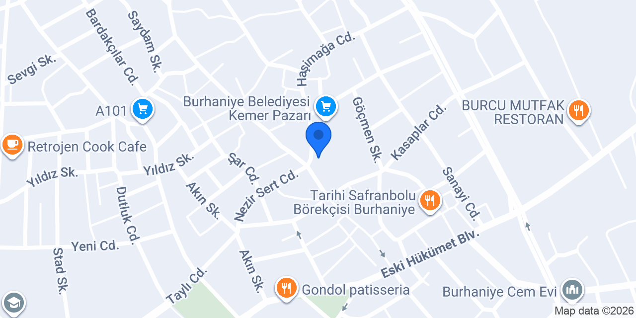 Evin Ana Taş Fırını konumu