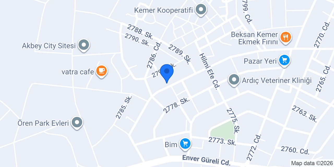 Coiffeur Özgür konumu