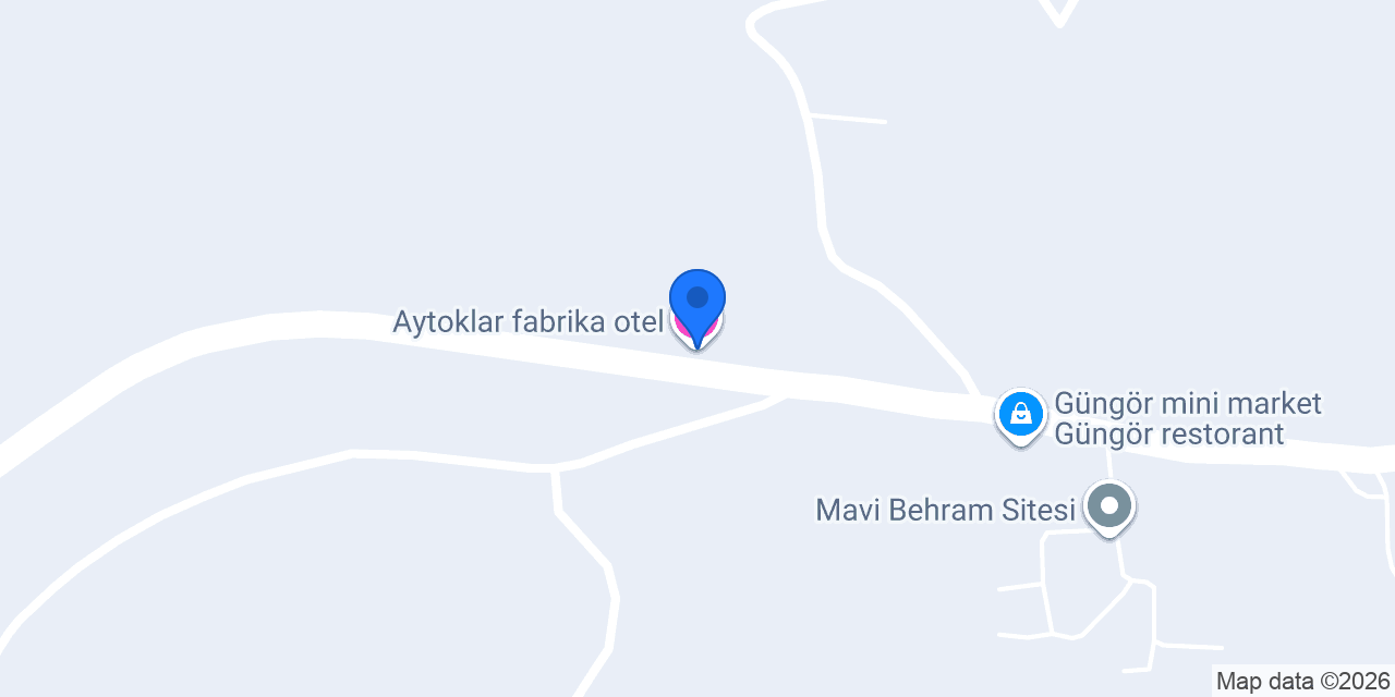 Aytoklar fabrika otel konumu