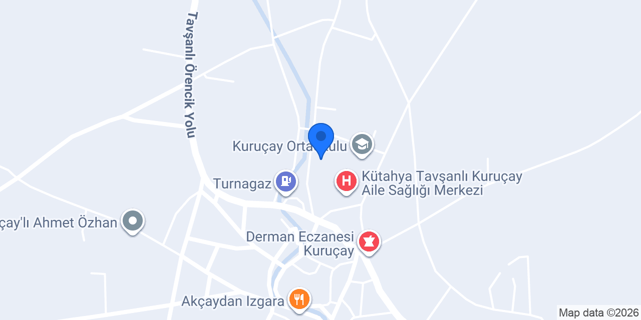 Kuruçay İlkokulu konumu