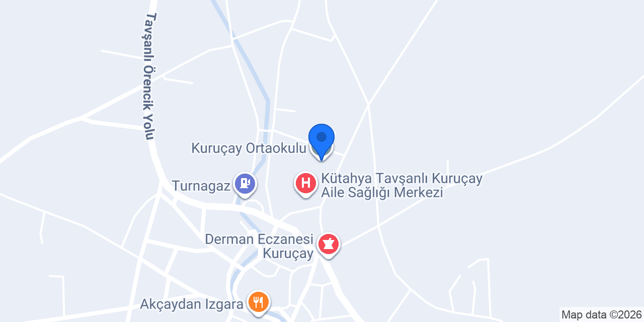 Kuruçay Ortaokulu konumu