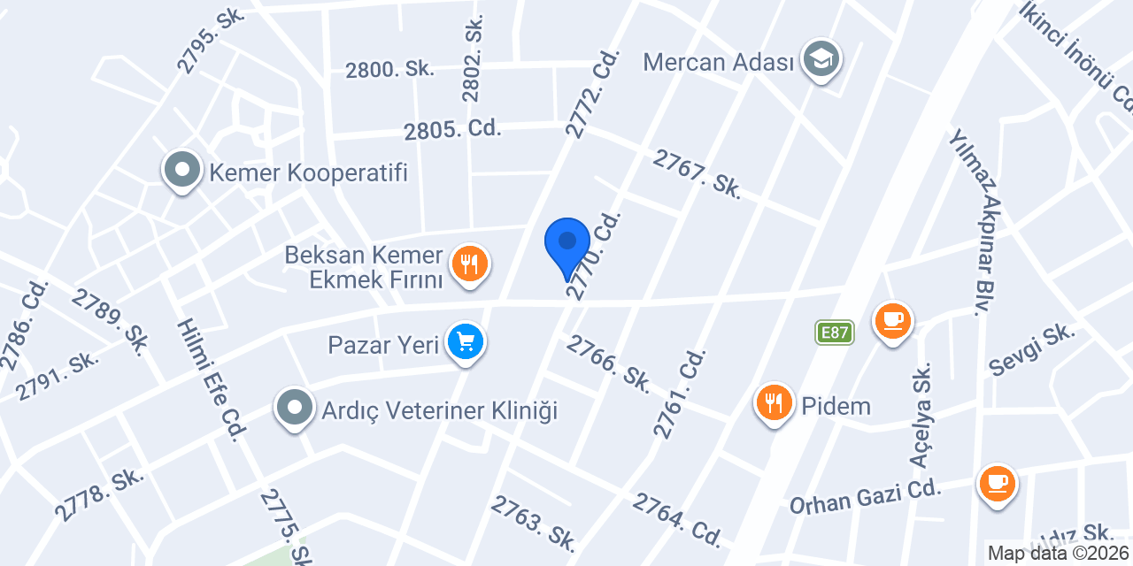 İKİMİZ BAYAN KUAFÖRÜ konumu