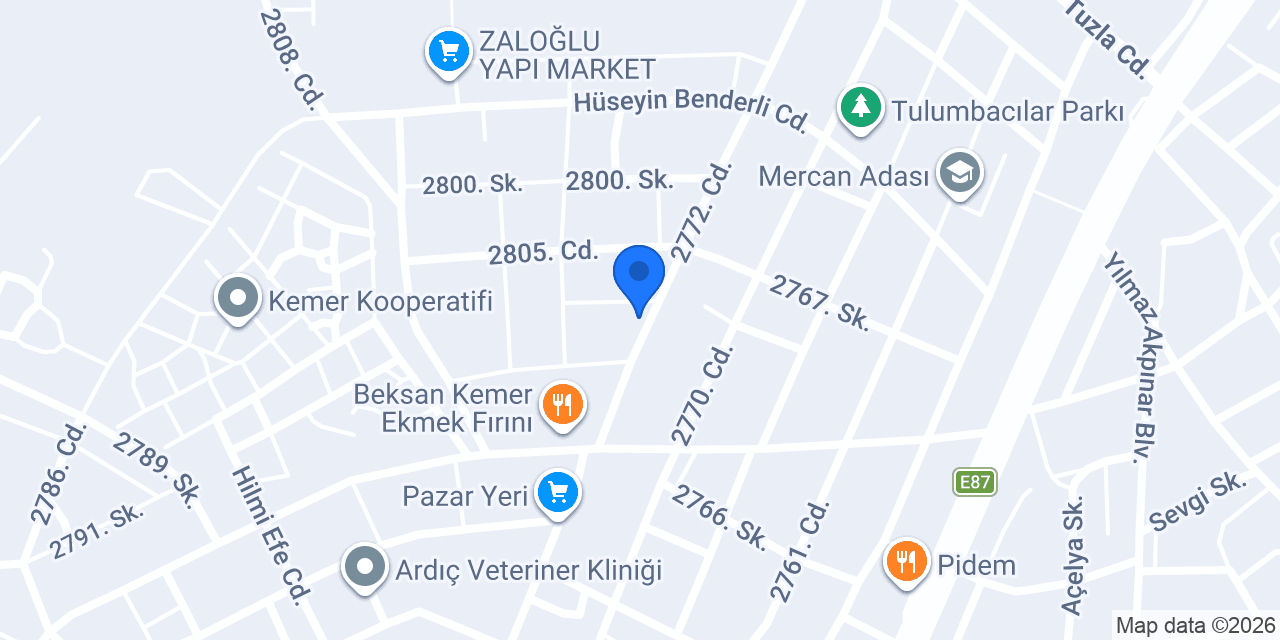 Kare temizlik konumu