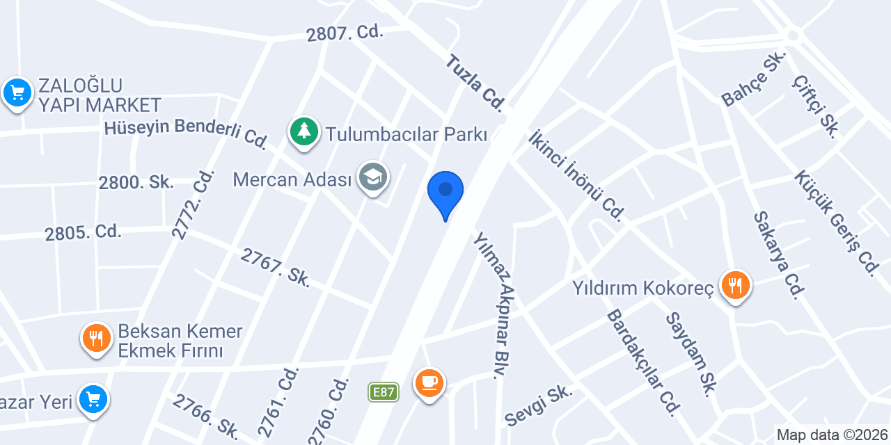 Egem Mobilya konumu