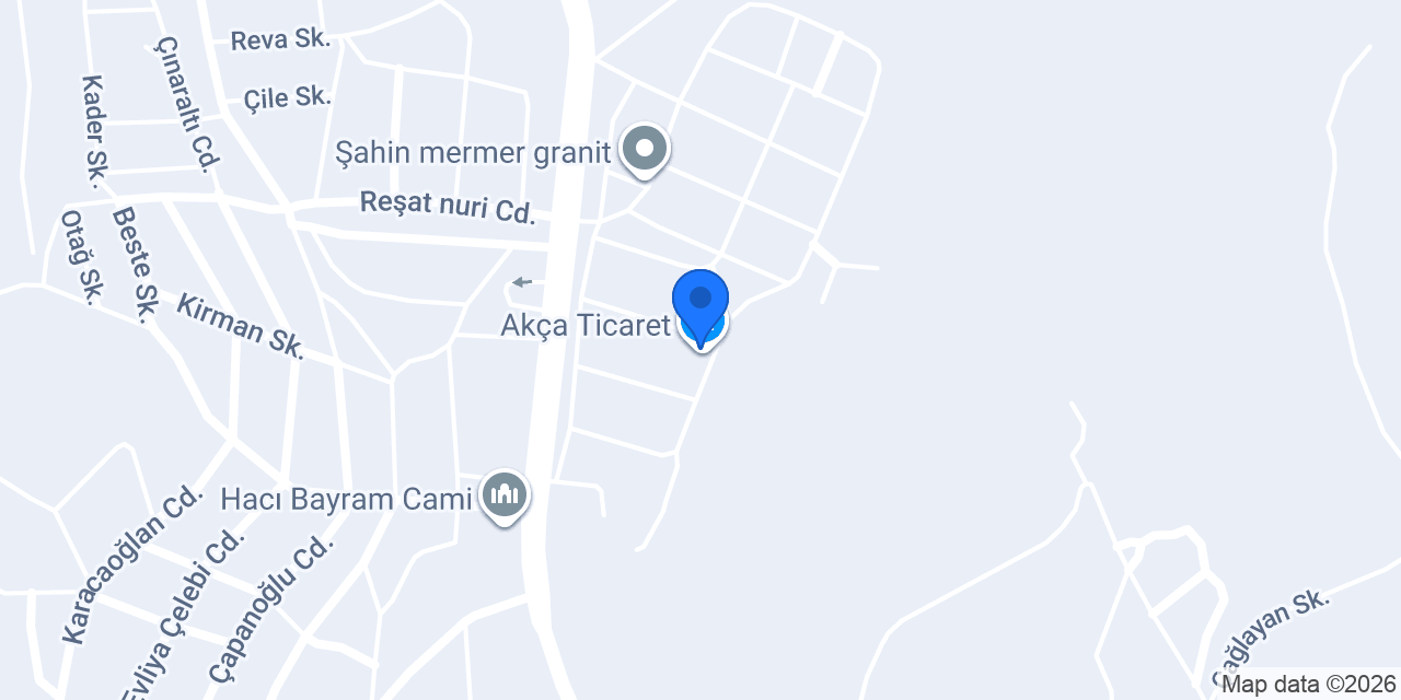 PT LASTİK-Akça Ticaret konumu