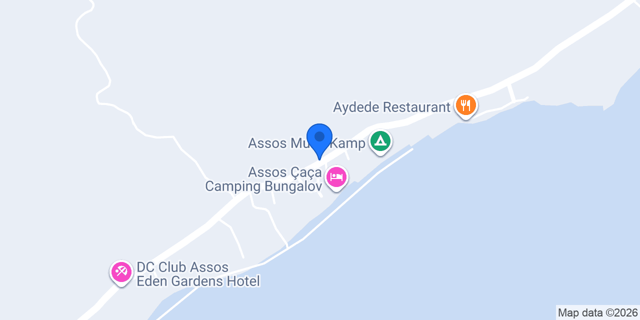 TUBA CAMPİNG & BEACH & RESTORANT & CAFE konumu