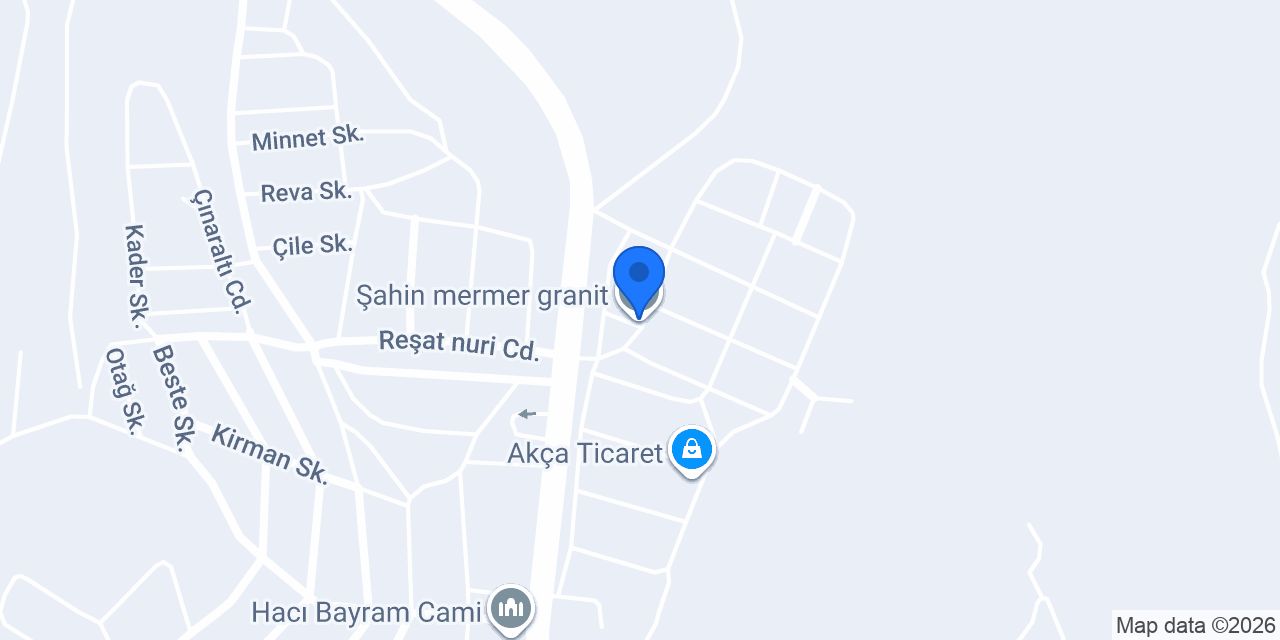 Şahin mermer granit konumu