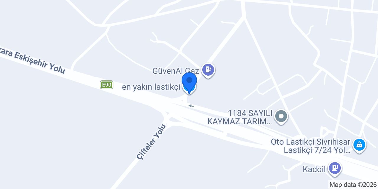 en yakın lastikçi konumu