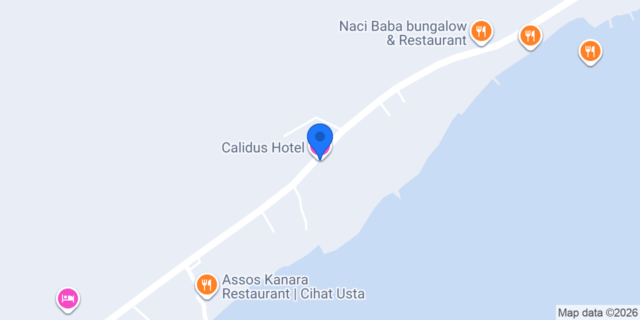 Calidus Hotel konumu
