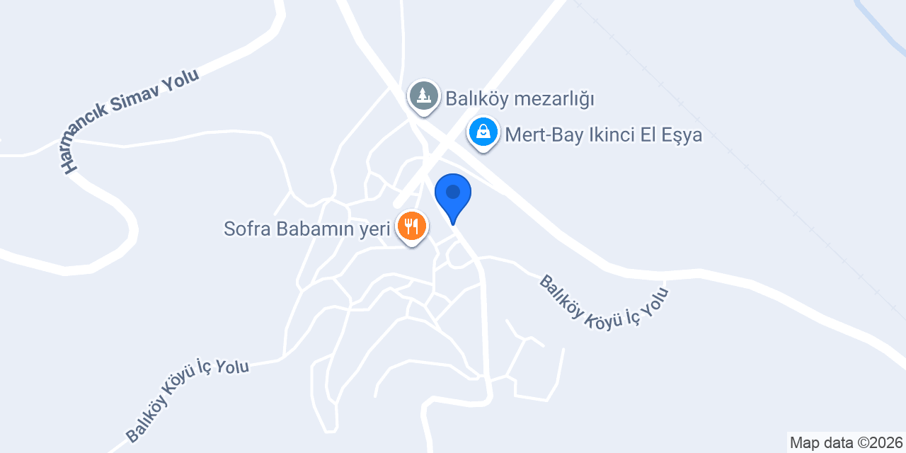 Balıköy Sağlık Ocağı konumu
