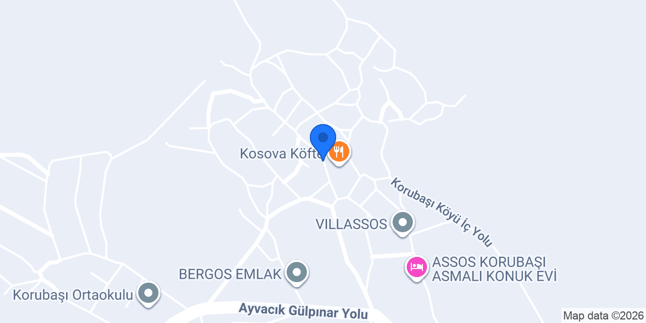 Assos Sanat Evi konumu