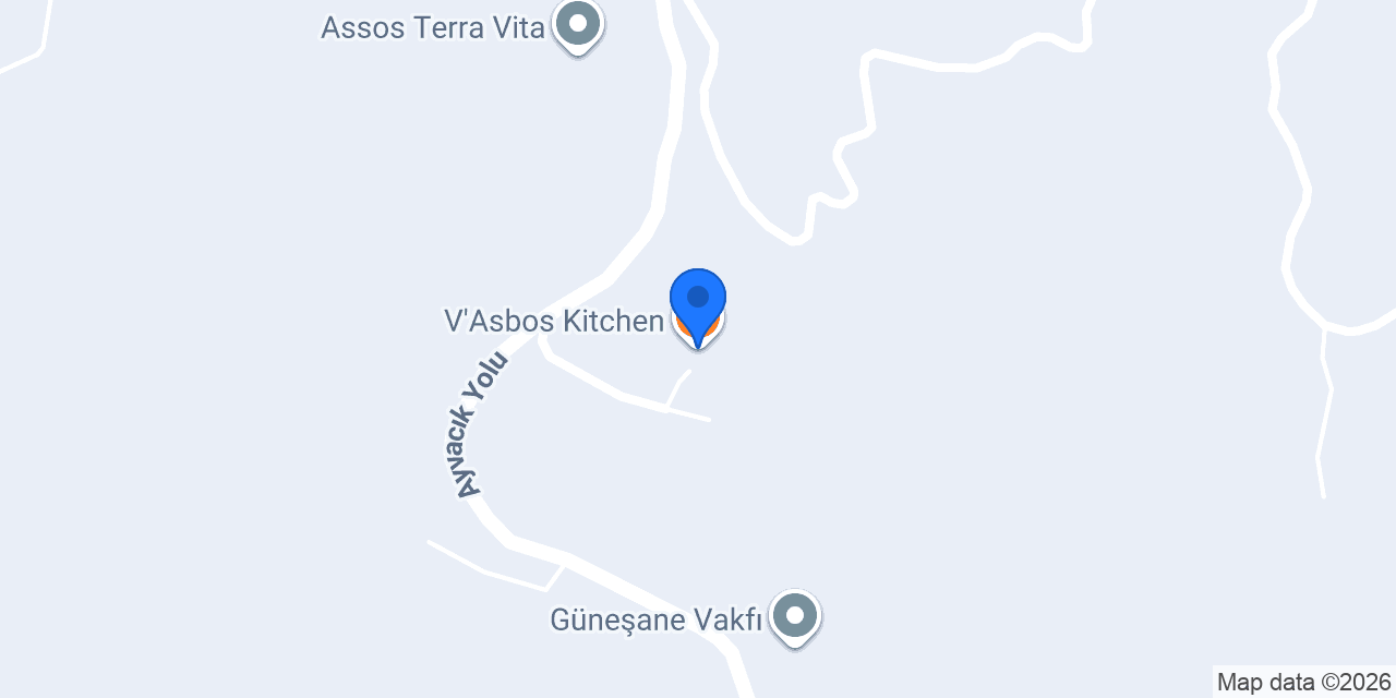 V'Asbos Kitchen konumu