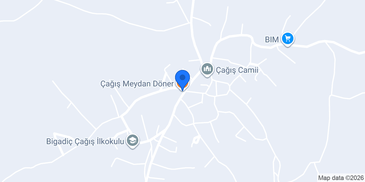 Çağış Meydan Döner konumu