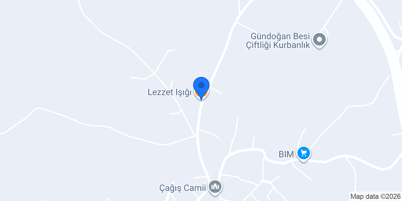Lezzet Işığı konumu