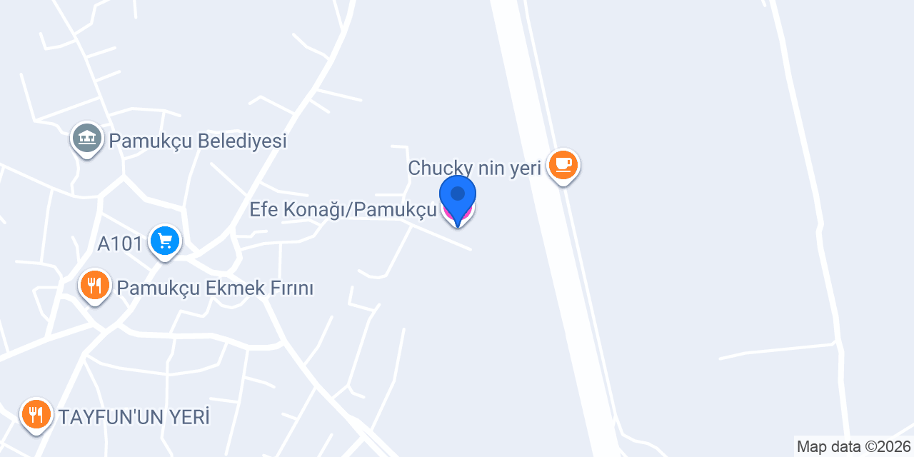 Efe Konağı/Pamukçu konumu