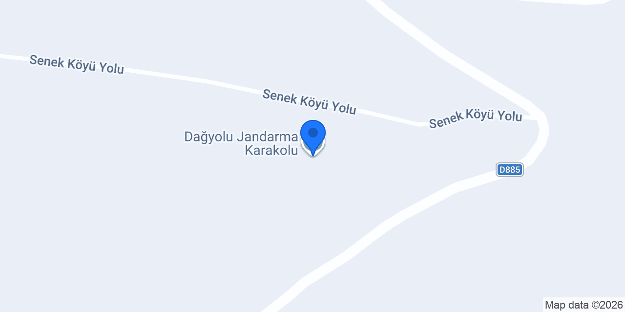 Dağyolu Jandarmsa Karakolu konumu
