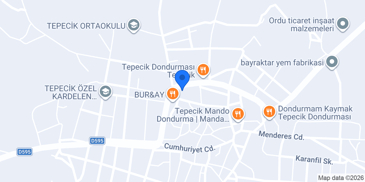 ÖZKÖSEOĞLU EKMEK konumu