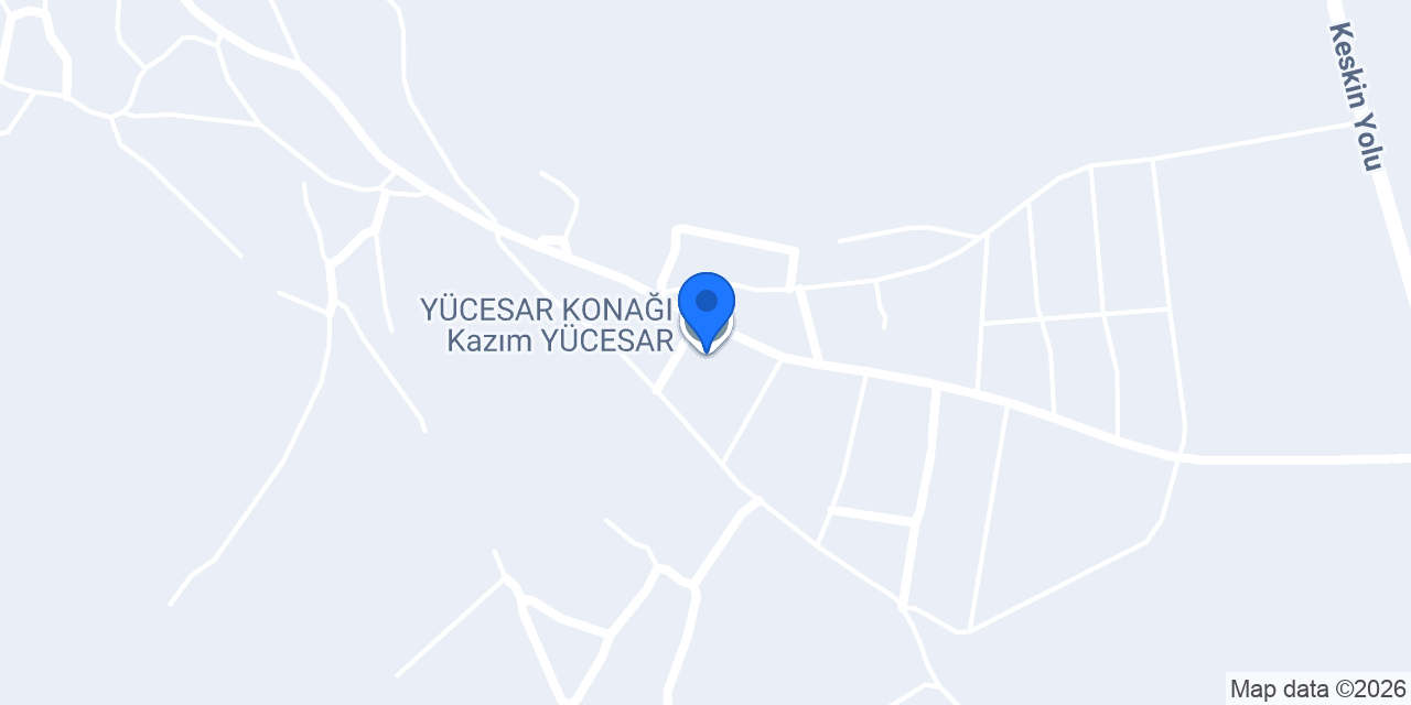 YÜCESAR KONAĞI Kazım YÜCESAR konumu
