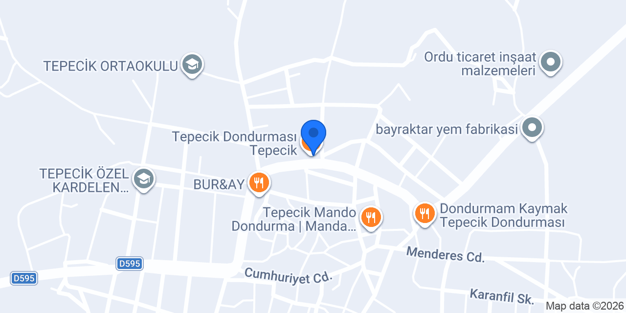 AKÇA HIRDAVAT konumu