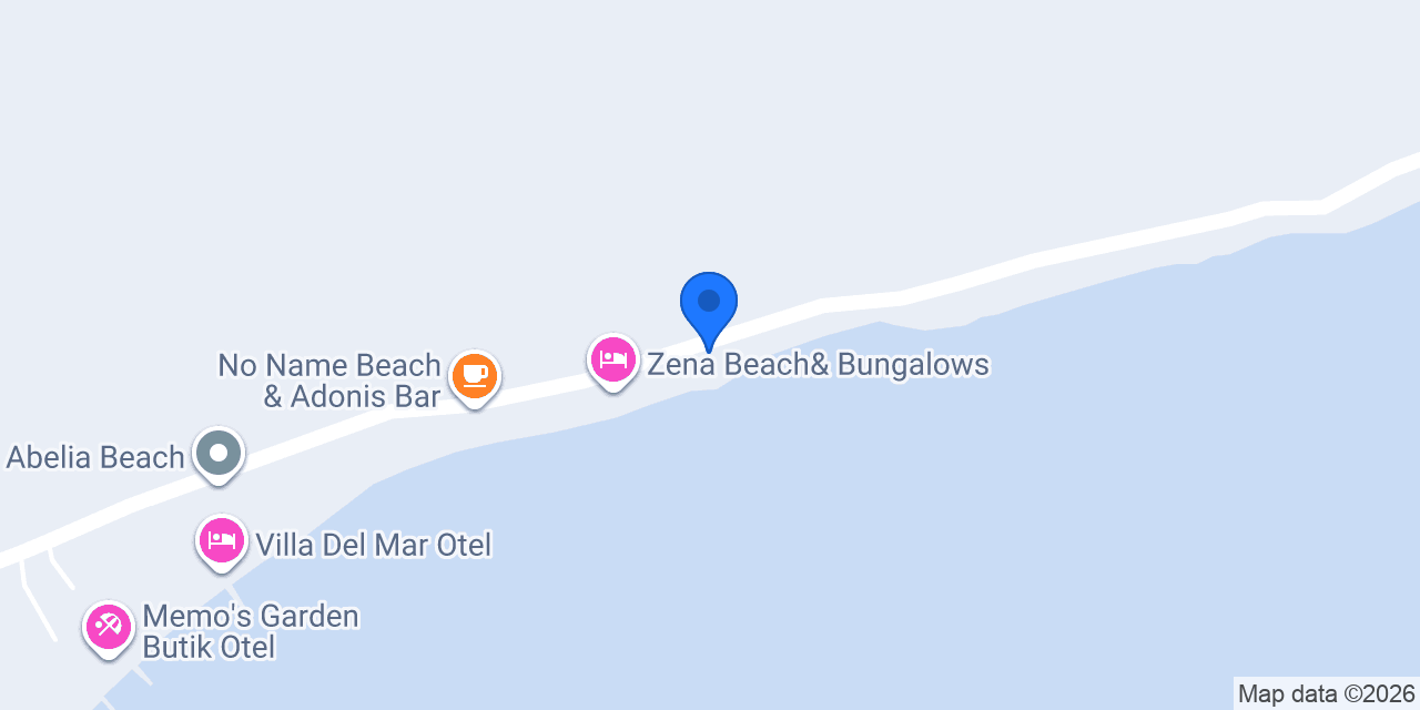 Sunset cafe beach konumu