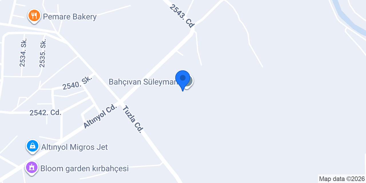 Bahçıvan Süleyman konumu