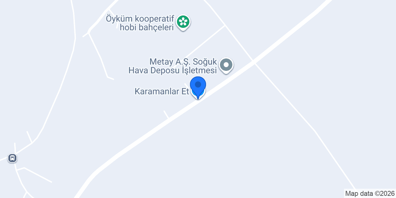Karamanlar Et konumu