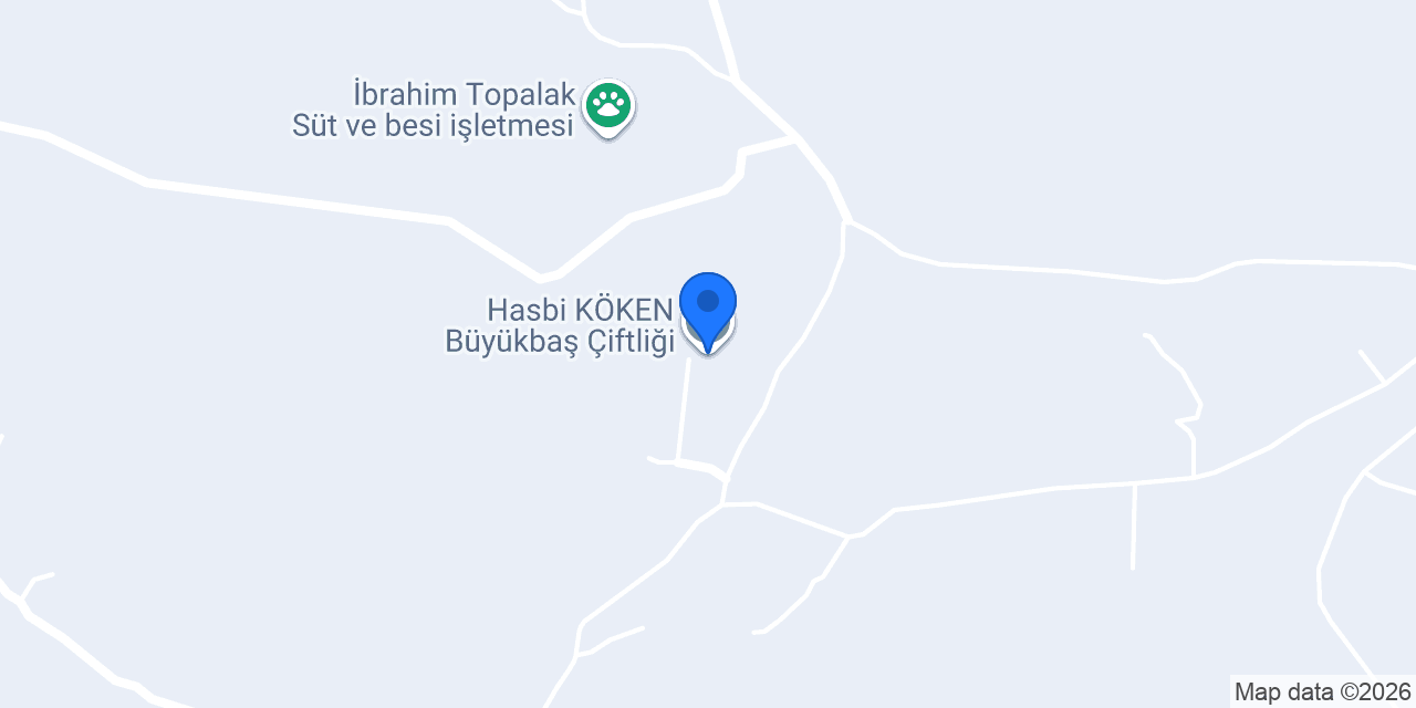 Hasbi KÖKEN Büyükbaş Çiftliği konumu
