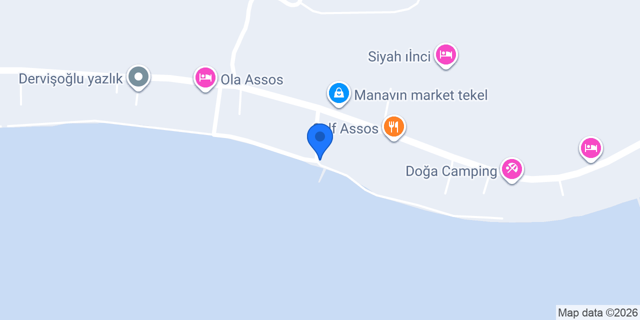 Assos Rüya Kamping konumu