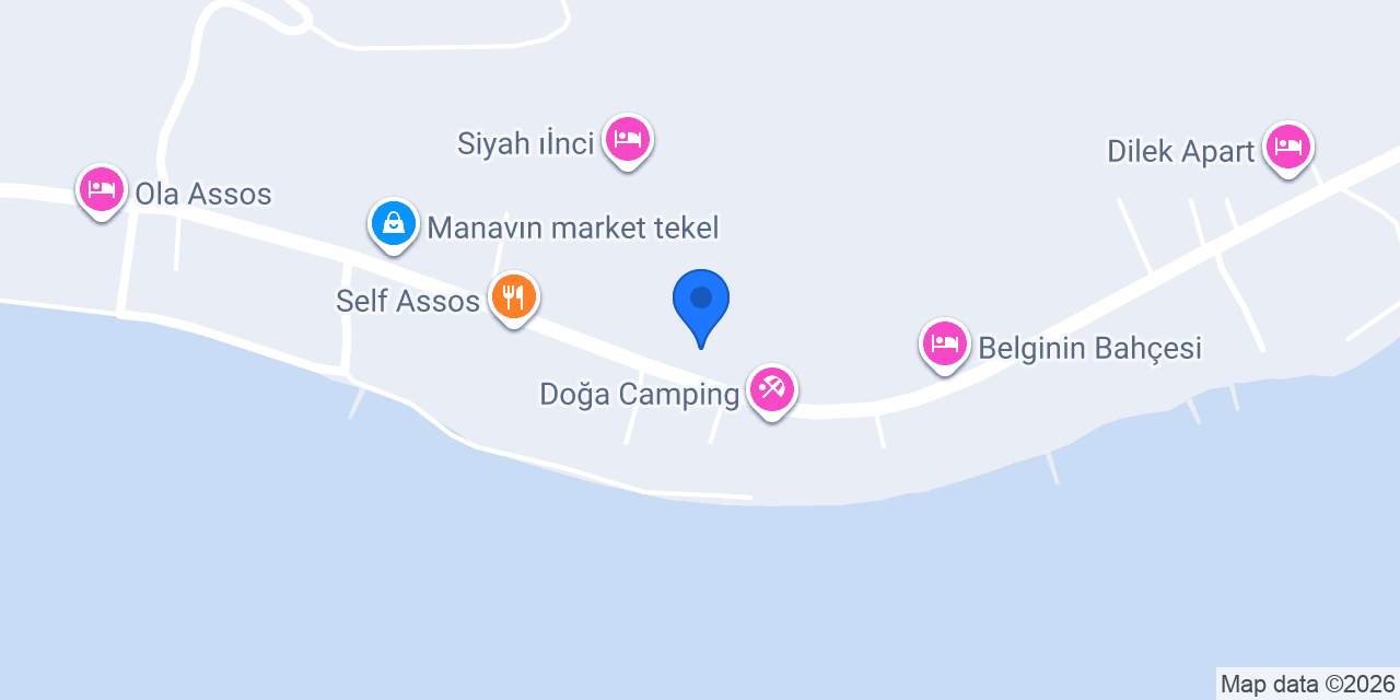 ÇASGED Kamp Alanı konumu